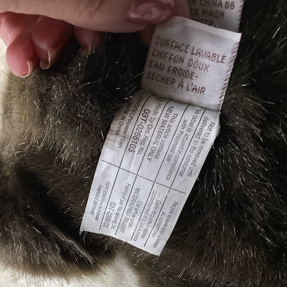 GUND Dark Brown Plush Bear 43213 Stuffed Animal w Red Bow - Picture 13 of 16